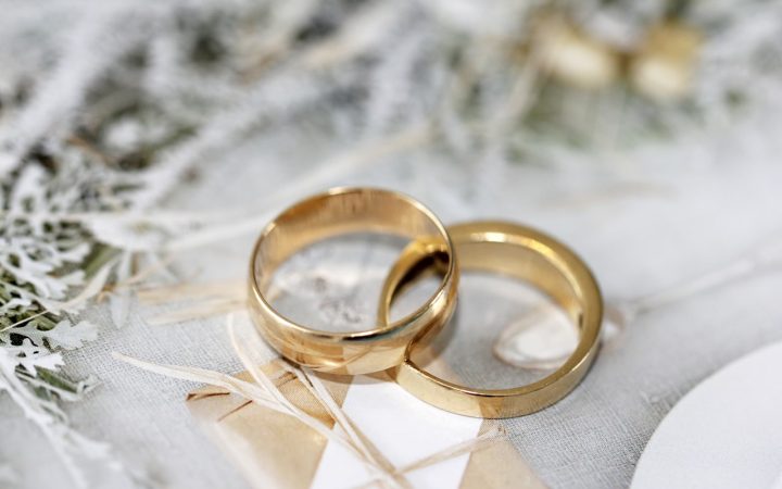 Gouden trouwringen