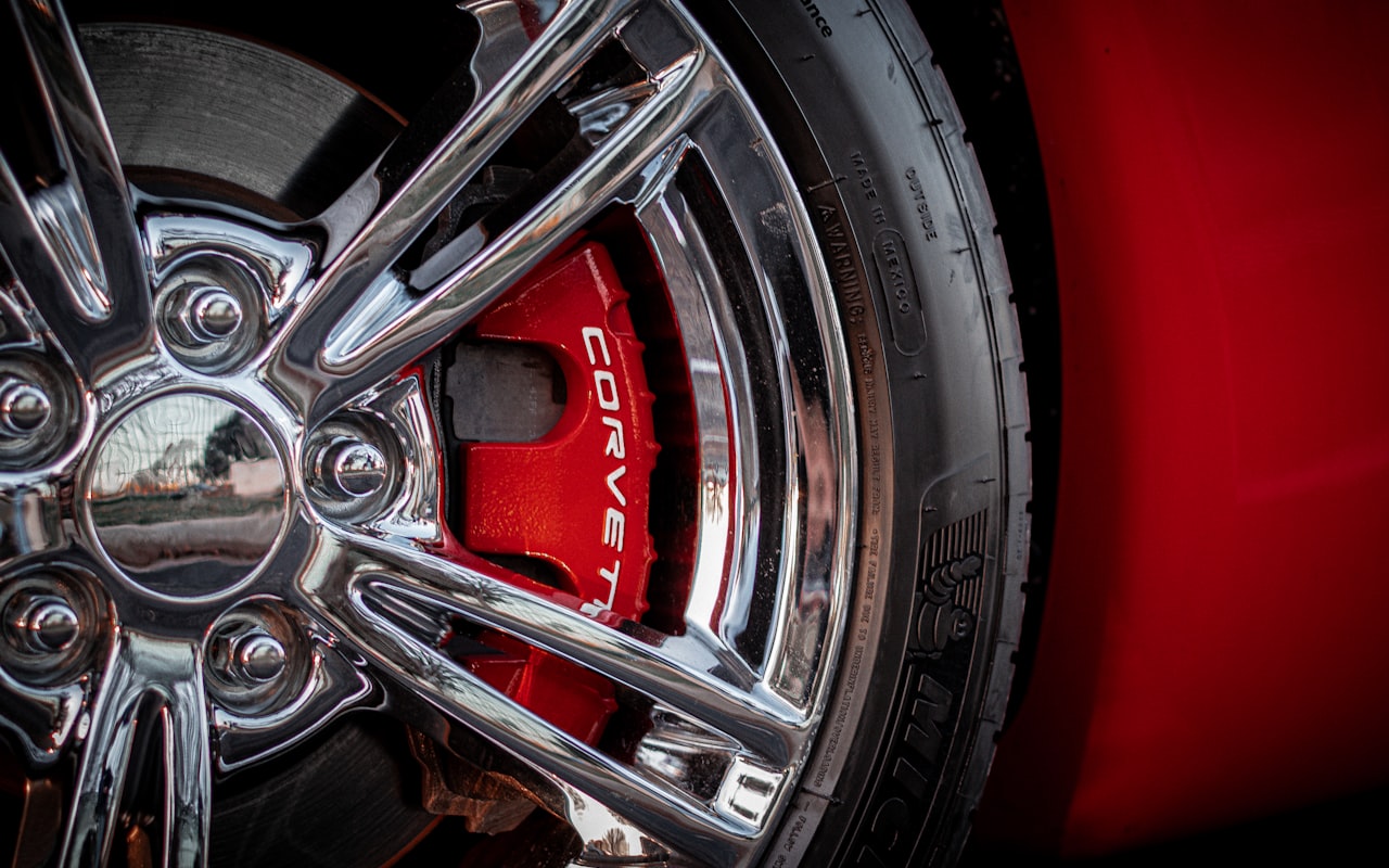 Autowiel close-up